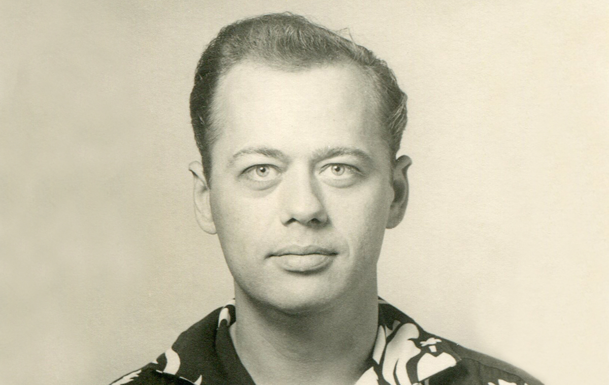 Portrait Bob Van Dorpe 1956
